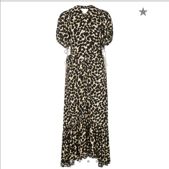 PROENZA SCHOULER
Crepe Painted Dot Cinched Dress - Picture 2 of 5